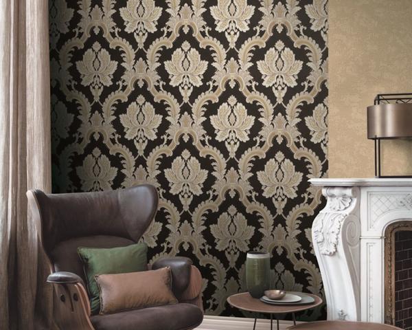 Quality Fashion Stylish Interior Decor Wallpaper 1.06M PVC Fancy Modern Style Competitive Prices for sale