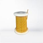 Diameter 0.04 - 0.30mm Silk Covered Double Layer Copper Litz Wire Enameled