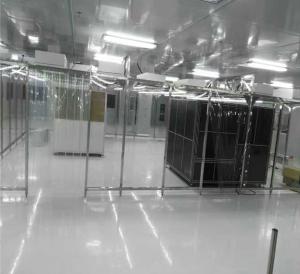 Wholesale ISO6 PVC Curtain Laminar Flow Softwall Clean Booth With Mini - Pleats HEPA Filter from china suppliers