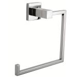 Matte Black Wall Mount Towel Ring Paper Roll Bathroom Tissue Holder