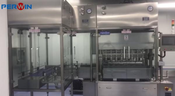 5-30bottles/min Filling Speed Animal Sera Filling Machine with Full Bottle
