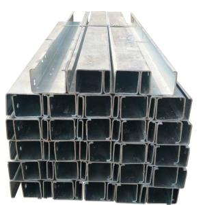 Wholesale C Post Hot Dipped Galvanized W Beam Highway Road Safety Steel Guardrail Posts from china suppliers