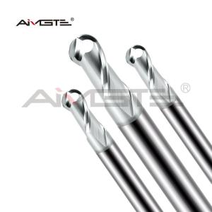 Wholesale 2 Flute Ball Nose End Mills 1mm - 10mm Milling Cutter For Copper Electrodes from china suppliers