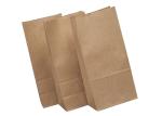 Recyclable White Or Brown Kraft Paper Bag Reusable 7 Colors Custom Logo Printed