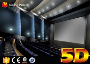 Wholesale 7.1 Channel Audio System and Curve Screen 4-D Movie Theater with 3 DOF Electric Chairs from china suppliers