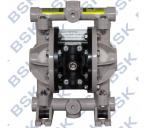 1" Air Driven Double Diaphragm Pump Diaphragm Sludge Pump Non Leakage 12.3kg