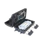 1x8 Aerial 24 Core Fiber Optic Splice Closure Connection Box For Steel Tube