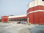 Customized Color Metal Construction Building With Metal Roof Sandwich Panel