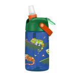 430ml Leak Proof Tritan Insulated Kids Drinking Water Bottle With Straw