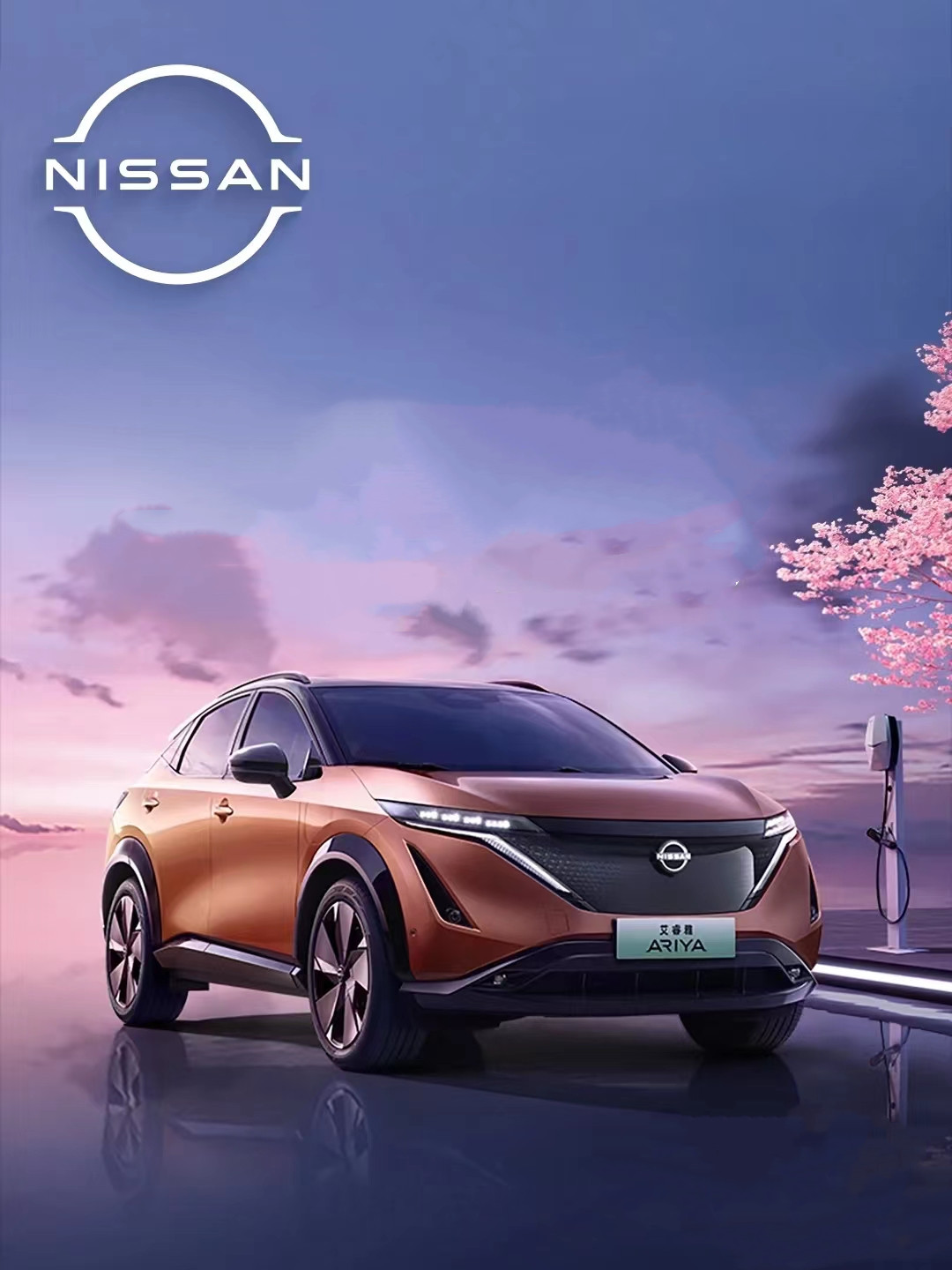 2023 2024 Nissan Ariya Left Steering Pure Electric Electric Car High Speed 160km/h Long Range 623km EV Luxury Electric Suv