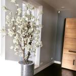 180cm Fake Jasmine Flower Camellia Plant Decoration Indoor Landing Bonsai