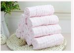 Three Layer Dandelion Fiber Cotton Gauze Fabric 180GSM Baby Blanket Material