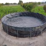 Glossy Geomembrane High Density Polyethylene UV Resistant HDPE Fish Pond Liner