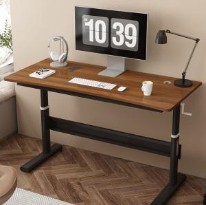 Wholesale Customizable Ergonomic Stand Up Desk Wooden Gamer Computer Table for Work and Play from china suppliers