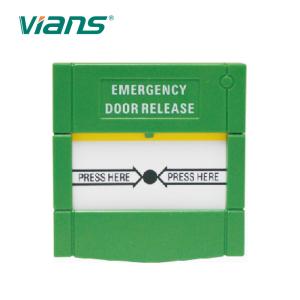Wholesale Plastic Emergency Break Glass Door Release Green Emergency Exit Button from china suppliers
