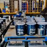 Stainless Steel Bags Automatic Palletizing Systems Adjustable Speed 250-350 Bags