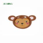 Food Grade Biodegradable Disposable Plates eco friendly 230*230mm Embossing