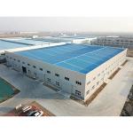 Steel Sheet And Glass Wool Insulation Steel Frame Warehouse Bolt Connection