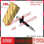 Common Rail Fuel Injector 23670-09060 23670-0L010 095000-6190 for Diesel Engine