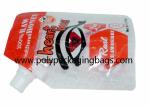 Leak Proof 500ml Self Feeder Stand Up Spout Pouch For Juice Water Liquid