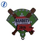 Professional Sports Trading Pins Customized Size With Epoxy Coating