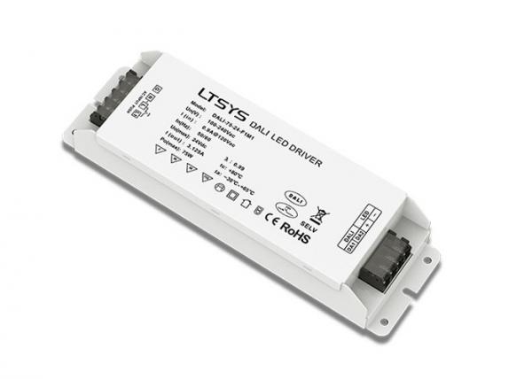 Quality 24Vdc 75W DALI / Push Dim DALI LED Dimmable Driver with 110 - 240Vac Input for sale