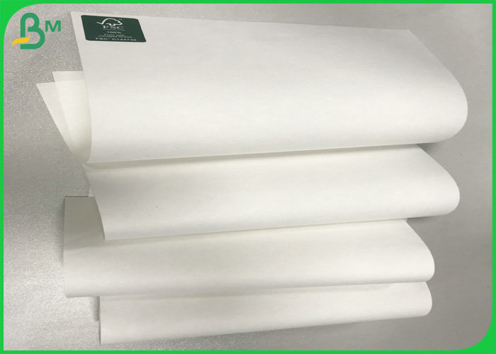 Grade AA FSC Certified 40gsm - 70gsm White Sack Kraft Paper In Reels For bags
