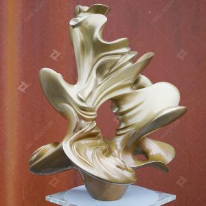 Wholesale Silicon Bronze Cast Sculpture Commission Bronze Sculpture Sunwheel For Collection from china suppliers