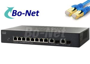 Wholesale 200 Series Gigabit Smart Cisco POE Switch With 62W Power Budget 10 Port from china suppliers