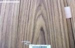 African Natural Crown Cut Teak Veneer With Black Triped Texture