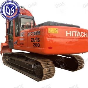 Wholesale ZX200 ZX200-6 20 Ton Used Hitachi Crawler Excavator 97% New from china suppliers