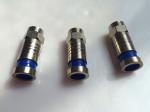 Catv waterproof 50 ohm f connector rg6 compression f type connector