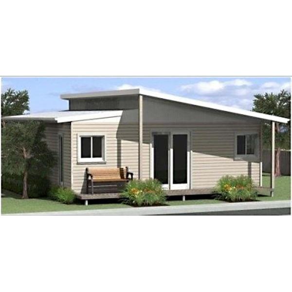 Light Steel Structure Australian Granny Flat / Foldable House With Light Weight Steel Frame