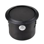 2 Hub Ports Single Round Electrical Outlet 220 Voltage With Flip Cover