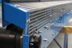 Portable Mini Concrete Conveyor Belt Width 1000 Mm For Carrying Gravel Sand