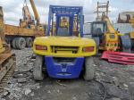 FD50 5 Ton Used Industrial Forklift Manual Pallet Truck Power Type