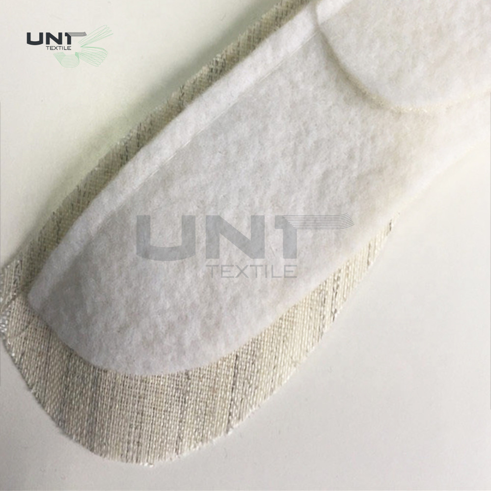 Needle Punch Felt Sleeve Heads Fabric With Canvas For Uniform And Suit