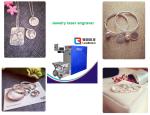 Laser photos engraving machine on metal, crystal laser printer, laser printing