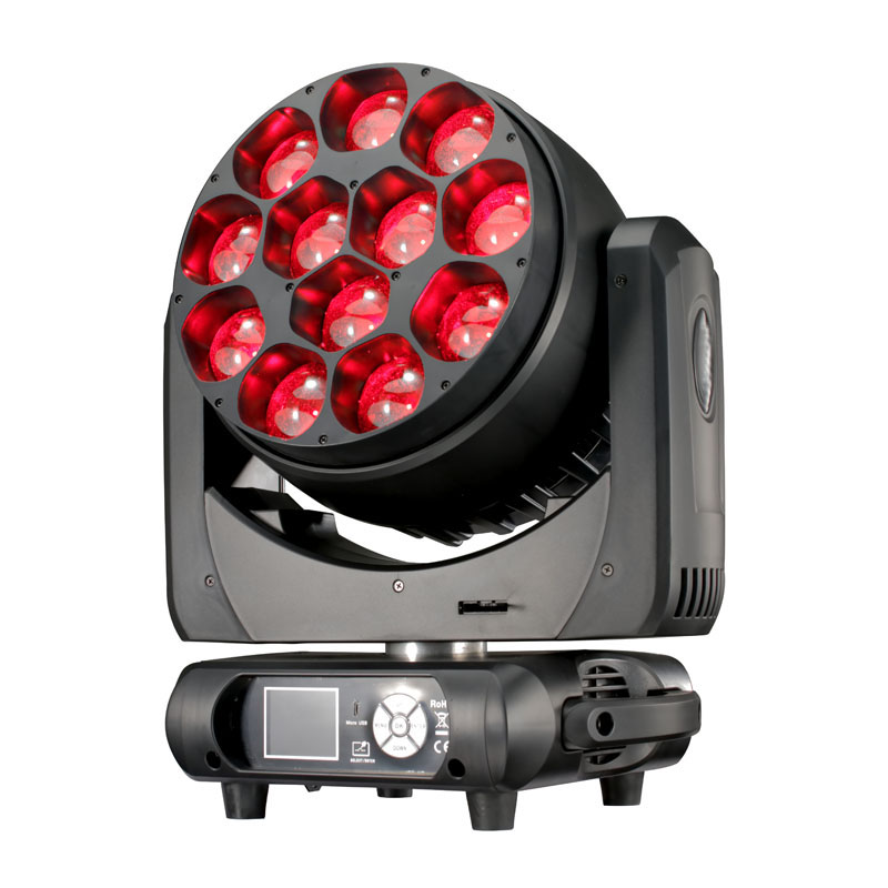 2800K 40W DJ Moving Head Focusing Dyeing Color Change Stage Lights