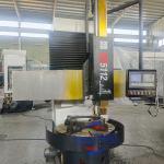 CNC Vertical Lathe Machine For Valve Pump Flange Model CK5112,CK5116,CK5120
