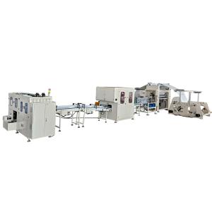 Wholesale Hanging Type V Fold Facial Tissue Machine Full Automatic Bottom Output from china suppliers