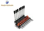 Hydraulic Control 7 Ways 40Liters Platform Manual Control Valve 7levers Standard