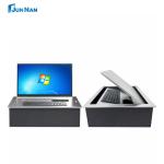 Multimedia conference system LCD screen flipper hidden motorized touch