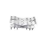 ALLOY Silver Color Conveyor Belt Fastener for Customized Conveying Solutions