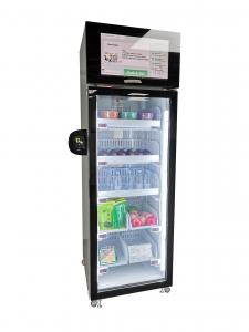 China WIFI Smart Fridge Milk Vending Machine Creadit Card Payment System on sale