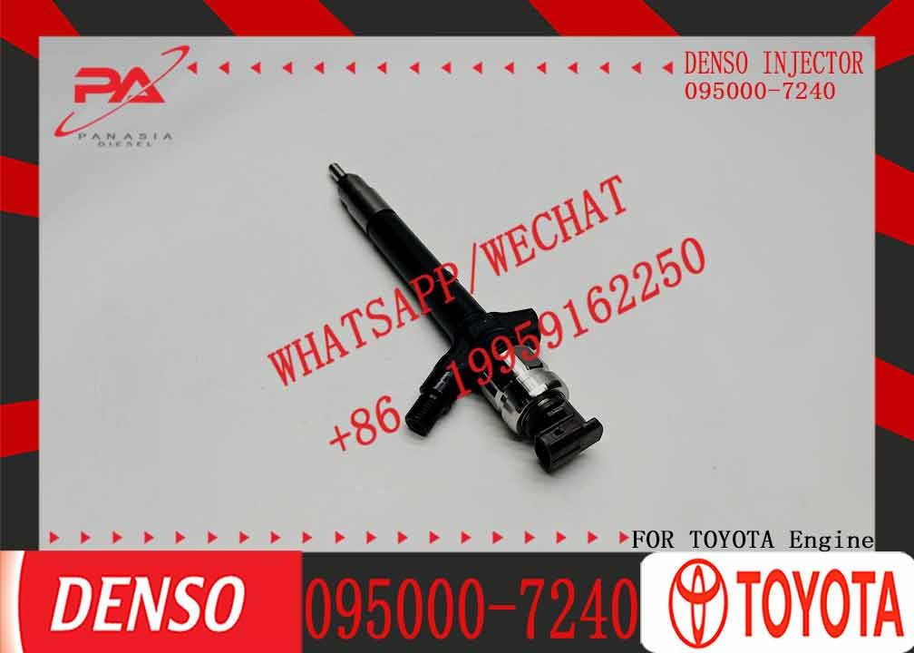 High Quality Common Rail Injector 095000-6110 095000-6900 095000-7240 for 1VD Diesel Nozzle Assembly Auto Parts