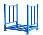 Industrial Powder Coating Equipment Storage Steel Cubic Pallet Stacking Frame