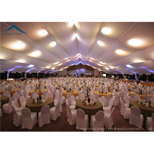 Lining Decoration Outdoor Event Tents Wind Load 100km/h 20m * 40m