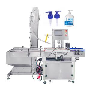 Wholesale Fully Automatic Capping Screwing Machine For Vitamin Supplement Pump Lids from china suppliers