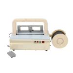 Mini Power Table Strapping Machine Semi Automatic Plastic Tray Table Top Banding